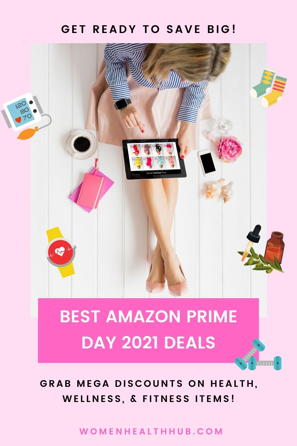 health and fitness deals on Amazon Prime Day sale - Women Health Hub