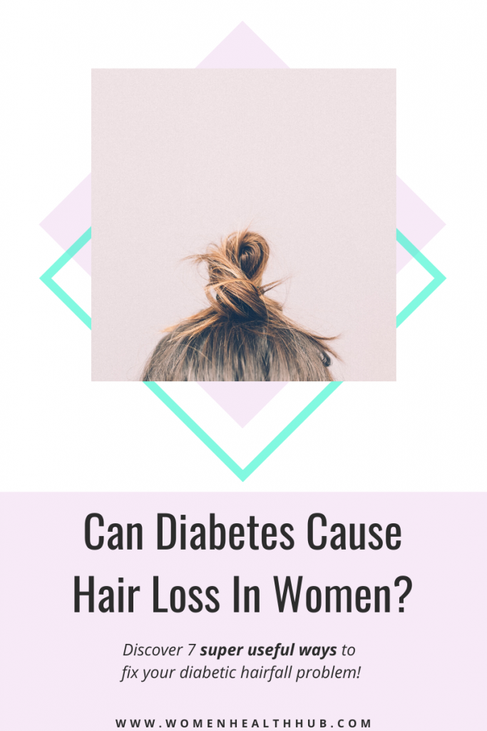 how to treat hair loss due to diabetes