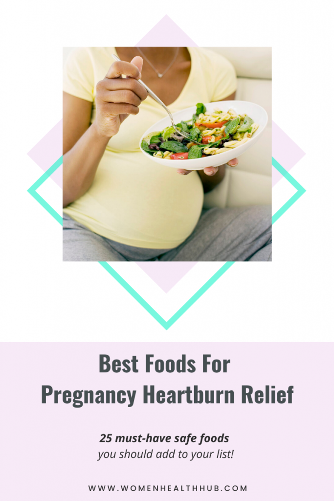 Relieve pregnancy heartburn symptoms with these 25 superfoods