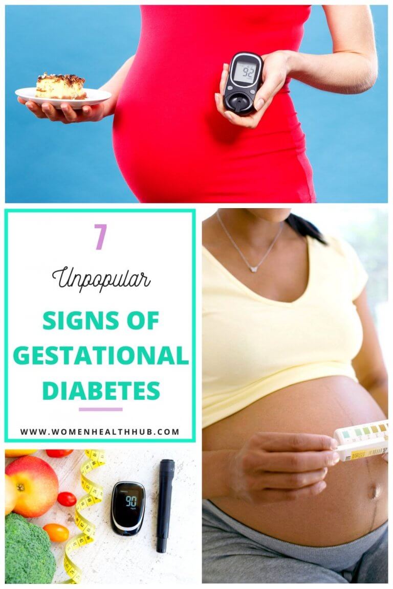 List of 7 uncommon risky signs of gestational diabetes