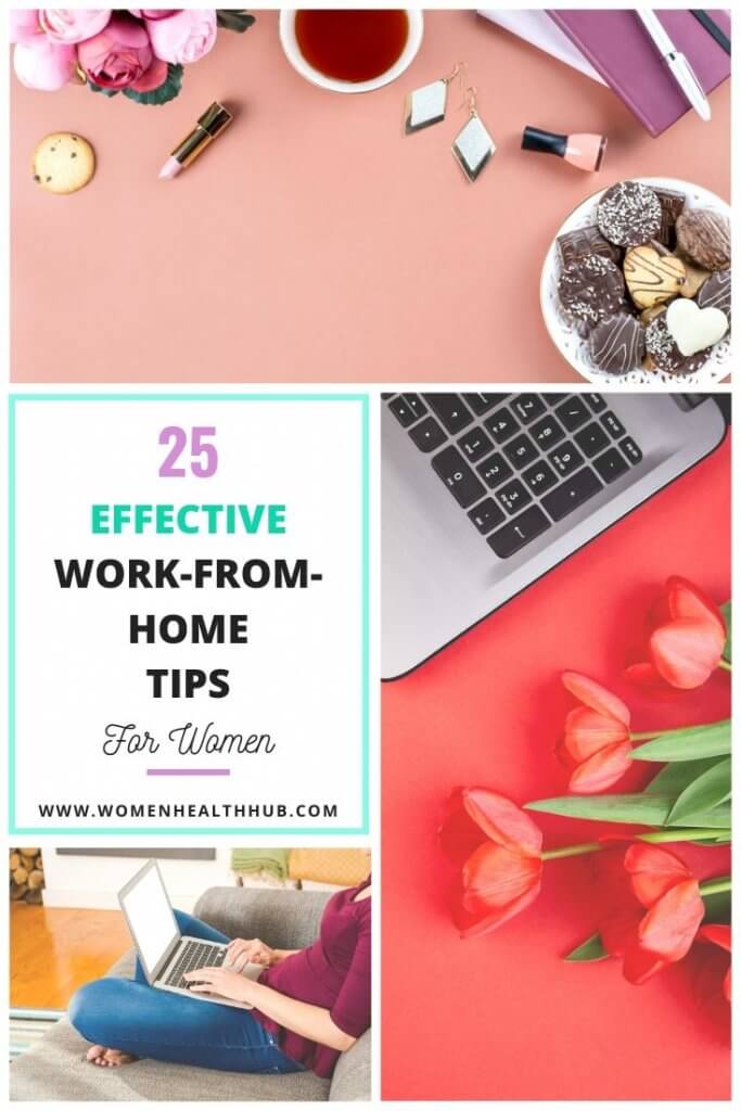 Proven women's work from home tips to enjoy a healthy WFH lifestyle