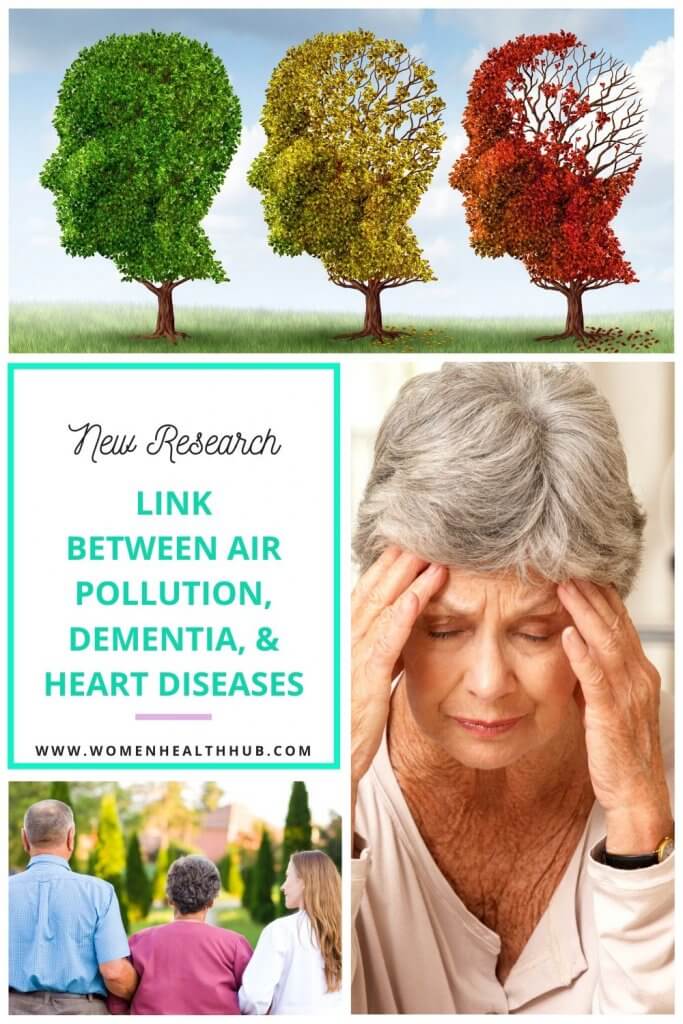 A new study confirms high incidence of dementia cases in women who live in polluted areas and have suffered heart diseases. 