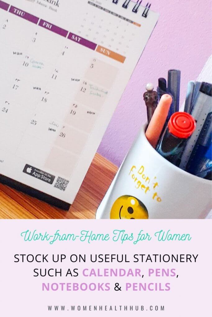 Stocking up on stationery before the month end can prevent you from emergency trips outdoors and also embarrassing moments! 