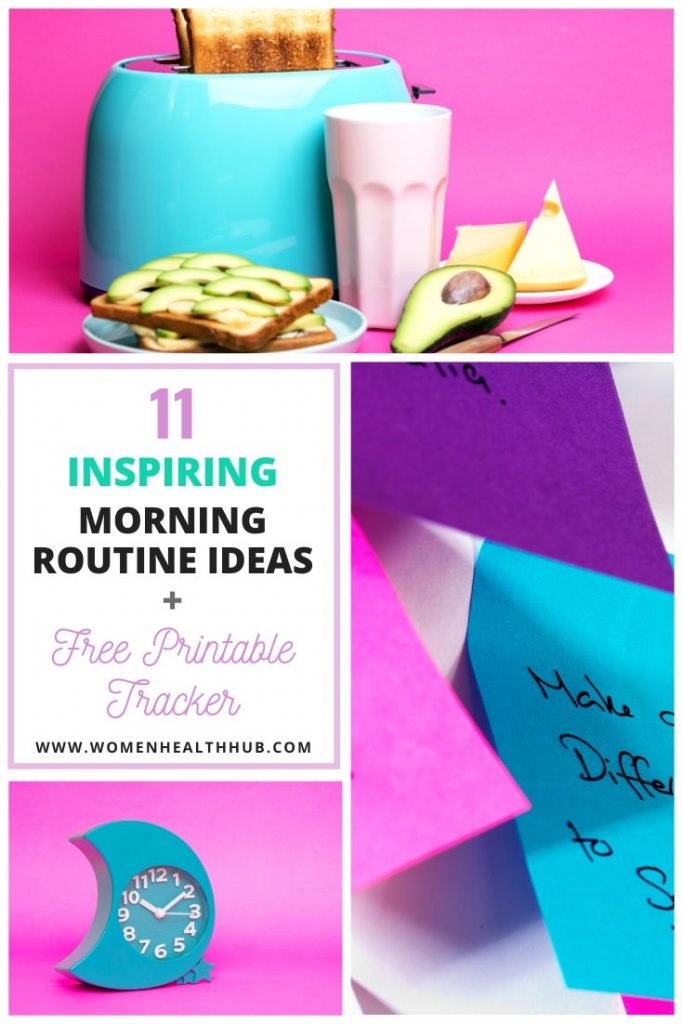 Want to enjoy refreshing & productive day from a place of mental wellbeing? Here's a list of 11 healthy morning routine ideas you can practice daily. Plus, grab a free weekly routine tracking sheet!