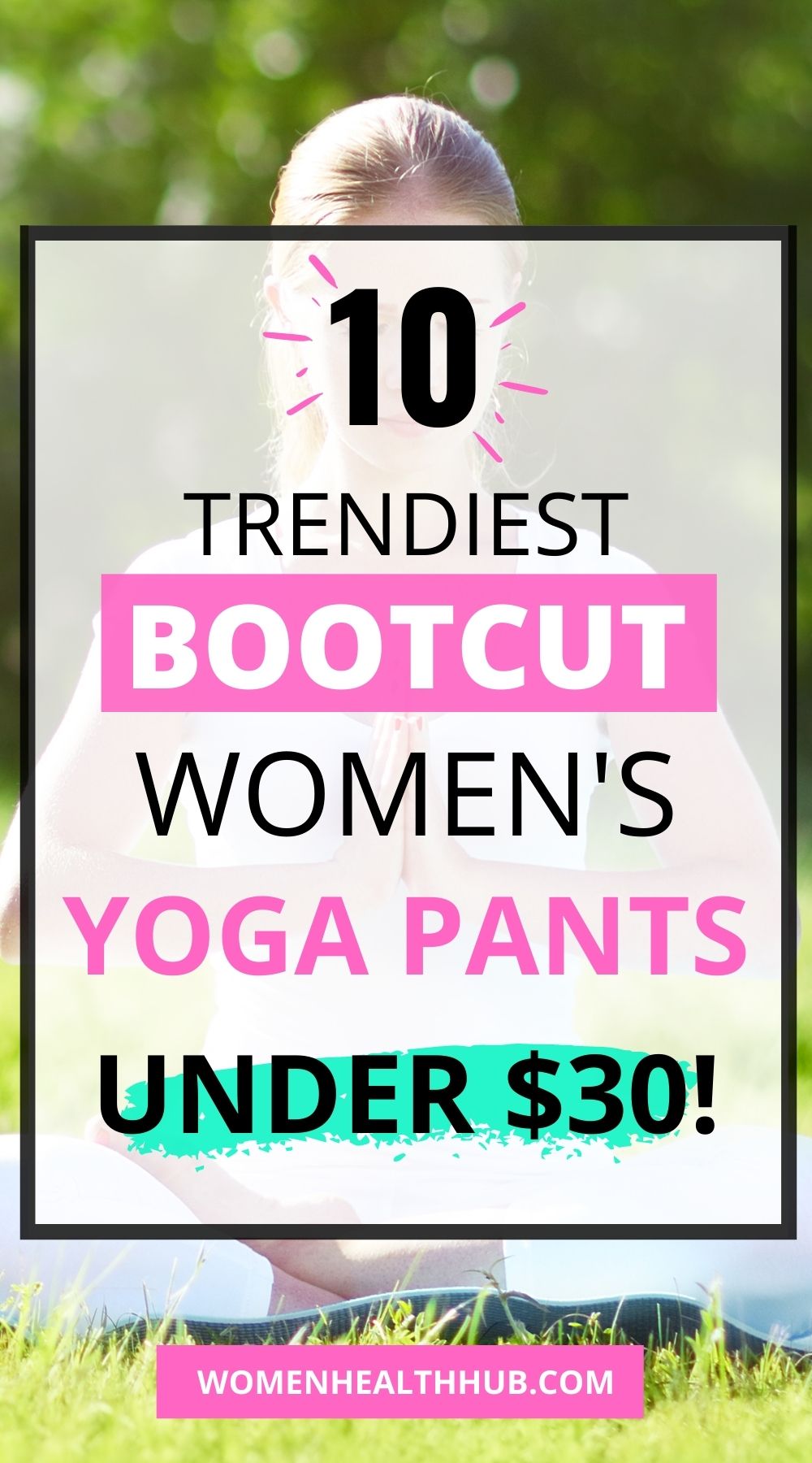 Top 10 Best Affordable Bootcut Yoga Pants for Women in 2020