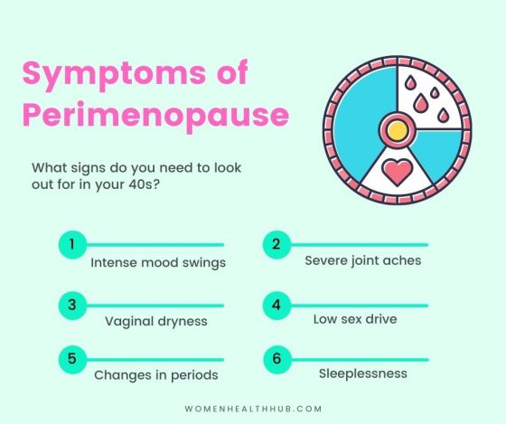 12 Early Warning Signs of Perimenopause at 42-45 Years