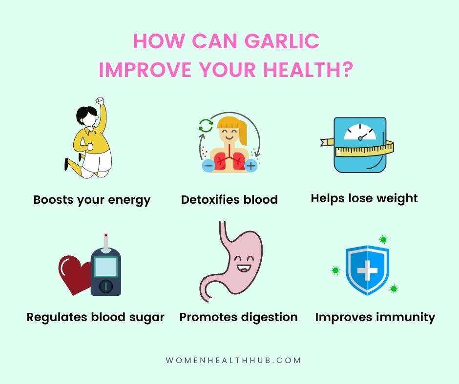 Amazing health benefits of raw garlic for women - Women Health Hub