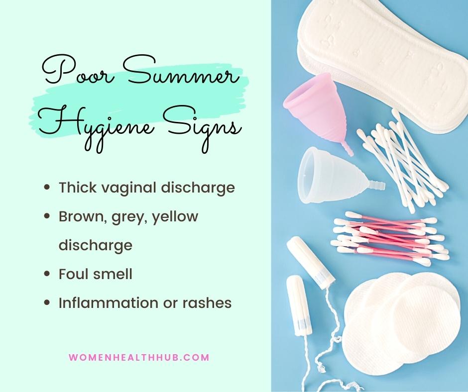 poor summer hygiene and vaginal infections - women health hub
