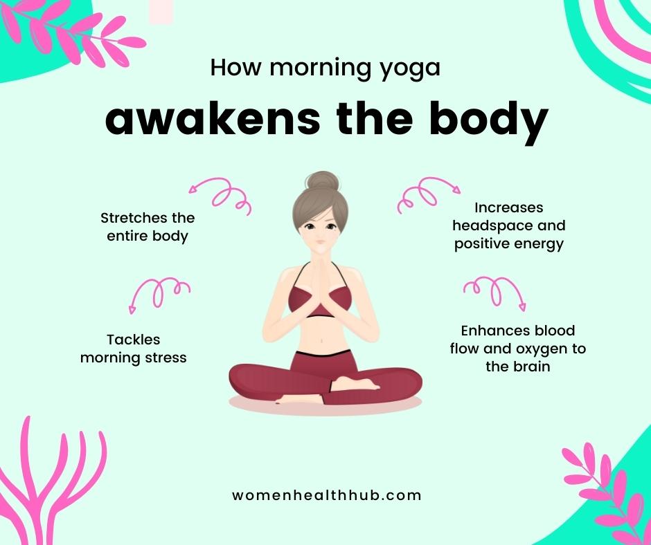 benefits of morning yoga in summer - women health hub
