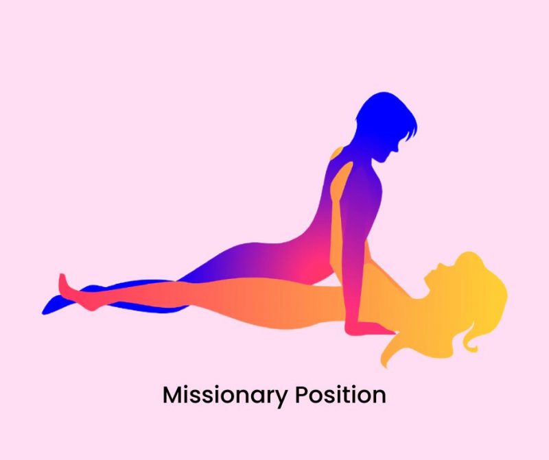 missionary pose - best sex position for women