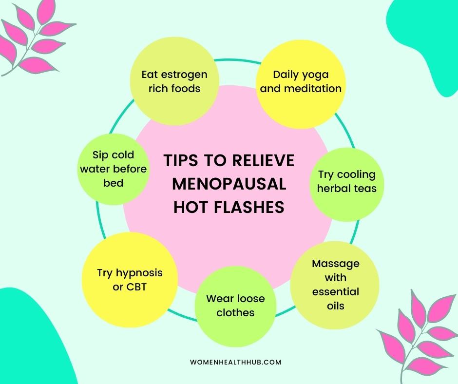 17 Easy Ways to Treat Hot Flashes During Menopause Women Health Hub