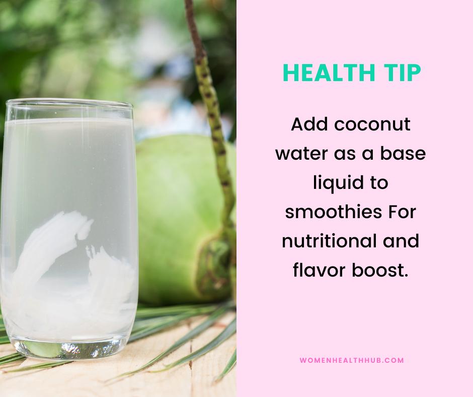 benefits of coconut water pregnancy - women health hub